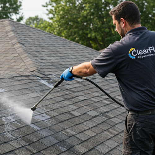 roof washing roof washing